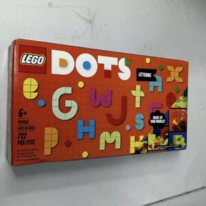 NIB Lego Creative Lettering Lots of Dots 722 pcs 6+